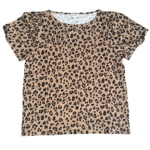 Women’s J. Crew Cheetah Print Top
Size: Small